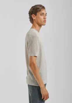 T-shirt in maglia forata