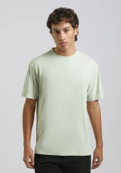 T-shirt strutturata 100% cotone