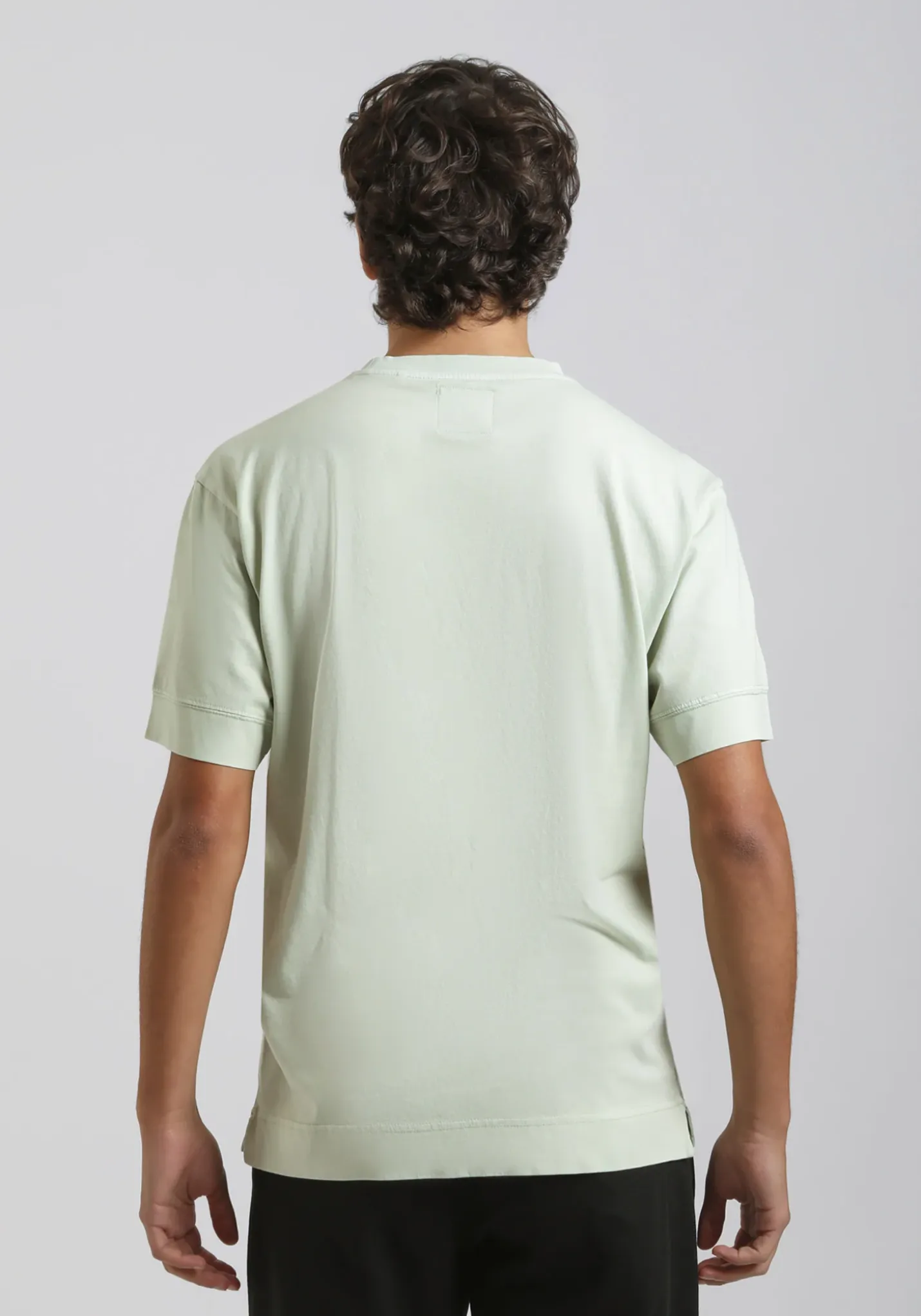 T-shirt strutturata 100% cotone