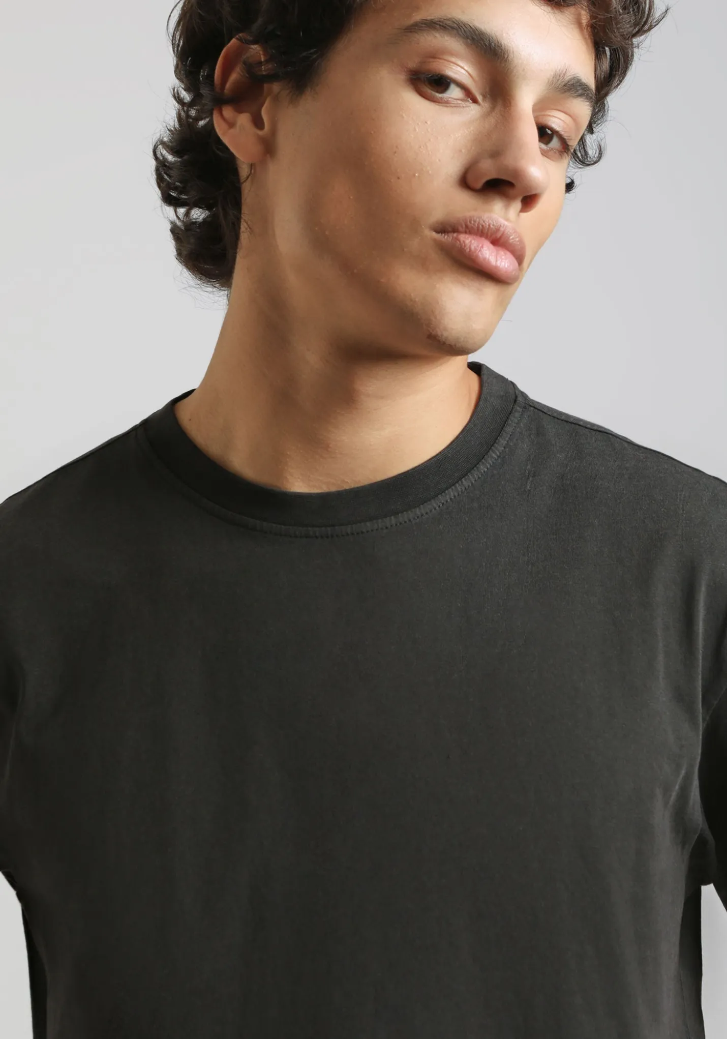 T-shirt strutturata 100% cotone